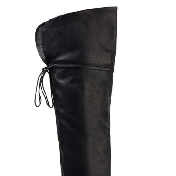 ZIMMERMANN Black Leather over-the-knee Boots Size 41